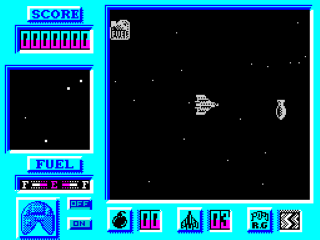 Bosconian screenshot 3 for ZX Spectrum